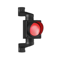 Ø100MM LEDLİ TEKLİ TRAFİK LAMBASI - MESAN