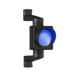 Ø100mm LEDli Tekli Trafik Lambası - MESAN