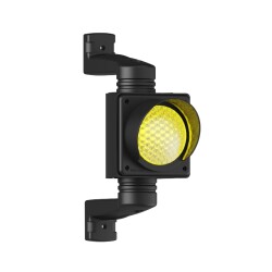 Ø100mm LEDli Tekli Trafik Lambası - MESAN
