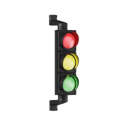 Ø100MM LEDLİ ÜÇLÜ TRAFİK LAMBASI - MESAN