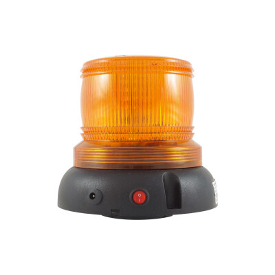 Ø110 LED MULTİFONKSİYON BUZZER MIKNATISLI ŞARJLI İKAZ LAMBA MS 6608.3.12VDC - 1