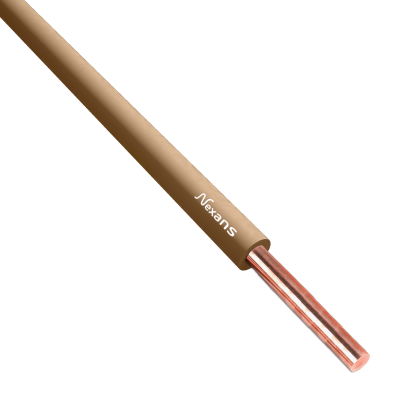 1*10 mm2 NYAç KABLO KAHVERENGİ - 1