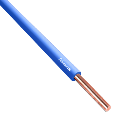 NEXANS 10522953 1*1.5 mm2 H07Z1-U NYA HALOJEN FREE KABLO MAVİ 100 METRE - 1