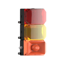 2 KAT KÜP LED MULTİFONKSİYON 43 SES SİREN MS 223.1.3.110-220VAC - MESAN