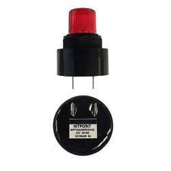 Ø28 PANO MONTAJ LED BUZZER KESİK SES TERMİNAL MS 1217.24VACDC - HITPOINT