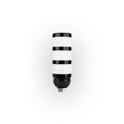 Ø50 3 Kat Modüler Işıklı Kolon LED Multifonksiyon Buzzer M30 Somun Bağlantılı - MESAN