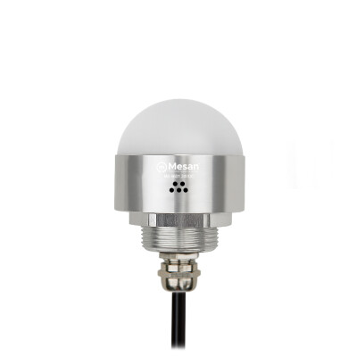 Ø50 M30 LED Indikatör RGY Buzzer Gümüş Gövde - 1