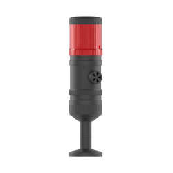 Ø70 1 KAT IŞIKLI KOLON MULTİ LED BUZZER TÜP MONTAJ MS 437.1.110-220VAC - MESAN