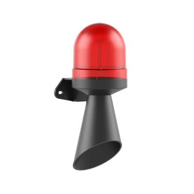 Ø70 LED Multifonksiyon 10 Ses Borulu Elektronik Siren Duvar Montaj - 1