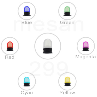 Ø70 RGB LED KONTAK TİP BUZZER TABAN MONTAJ MS 294.110-220VAC - 2