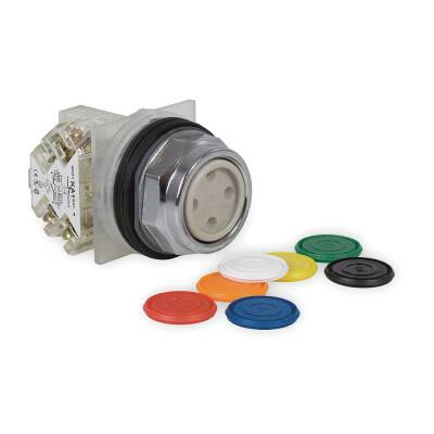 SCHNEIDER 9001KR1UH13 9001KR1UH13 SIVA ALTI YAYLI BUTON 7 RENK - 1