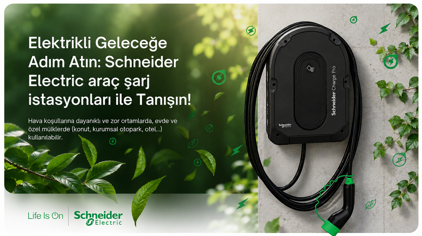 Schneider Electric Araç Şarj İstasyonu