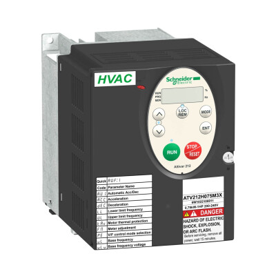 SCHNEIDER ATV212H075N4 ATV212H075N4 0,75 kW TRİFAZE H.KONTROL - 1