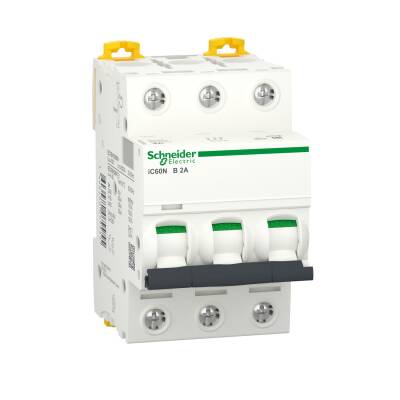 SCHNEIDER A9F73302 B 3*2 A W.OTOMAT İC60N 6 kA - 1