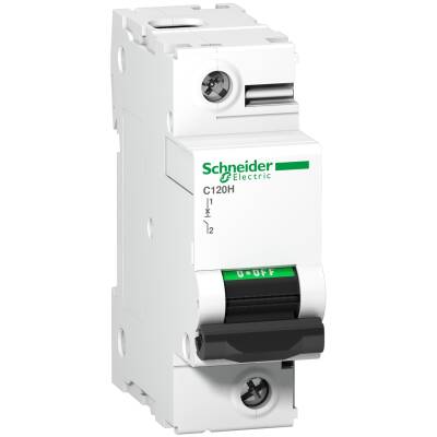 SCHNEIDER A9N18447 C120H 1P 100A C TİPİ OTOMATİK SİGORTA - 1