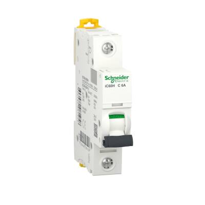 SCHNEIDER A9F84106 C 1*6 A W.OTOMAT İC60H 10 kA - 1