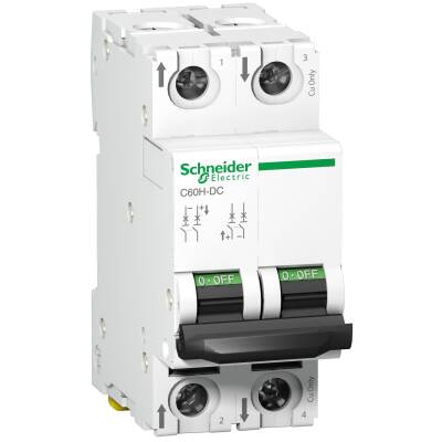 SCHNEIDER A9N61523 C 2*3 A W.OTOMAT C60H-DC 6 kA - 1