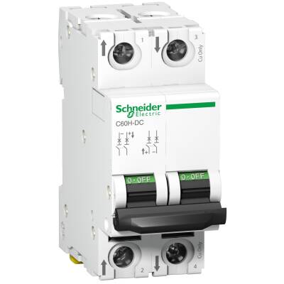 SCHNEIDER A9N61525 C60H 2P 5A C TİPİ MİNYATÜR OTOMATİK SİGORTA - 1
