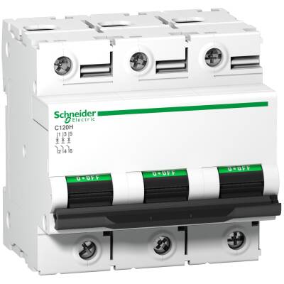 SCHNEIDER A9N18469 C120H 3P 100A C TİPİ OTOMATİK SİGORTA - 1
