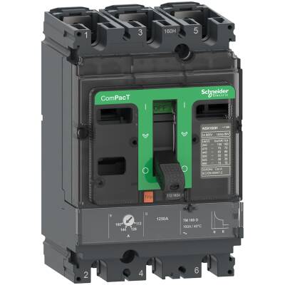 C16N3TM125 88-125A 50kA 3P TERMİK MANYETİK KOR.ŞAL - 1