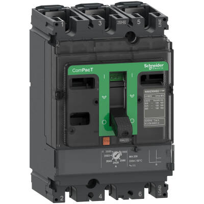 C25F3MA220 NSX250F 36kA AC 3P 220A COMPACT ŞALTER - 1