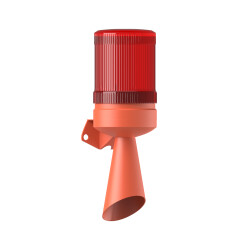 E14 SABİT AMPUL 2 SES BORULU ELEKTRONİK SİREN MS 5825.1.220VAC - MESAN