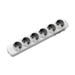 ELBİ 527-010200-601 6LI ÇOCUK KORUMALI T.GRUP PRİZ KLEMENSLİ - ELBİ