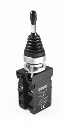 EMAS CM707DJ41 CM SERİSİ METAL 2NO+2NO JOYSTİCK DÖNÜŞLÜ 4 POZİSYONLU 22 MM BUTON - Emas