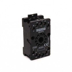 EMAS RS1P11H1 SİYAH RÖLE SÖKETİ 11 PİN - Emas