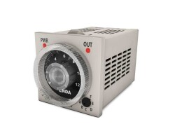 ENDA ATSP4-LV-S08-12 48X48 24VAC/DC 8 PİN SOKET ANALOG ZAMAN RÖLESİ - ENDA