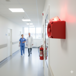 ENDÜSTRİYEL LED IŞIKLI SİREN KIRMIZI GÖVDE - 2