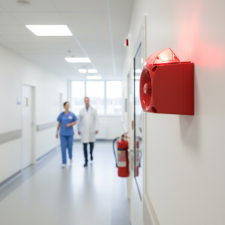 ENDÜSTRİYEL LED USB MP3 ÖZELLİKLİ SİREN KIRMIZI GÖVDE - 2