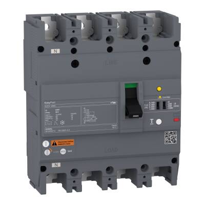 SCHNEIDER EZCV250H4063 Easypact EZCV250H 63A 4P/3D TMD DEVRE KESİCİ - 1