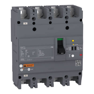 EZCV250H4160 36kA 4*160 A SABİT TER.MAN.ŞALTER - 1