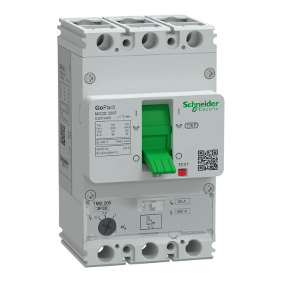 SCHNEIDER G20F3A80 G20F3A80 56-80A 36kA 3P AYARLI TER.MAN.ŞALTER - 1