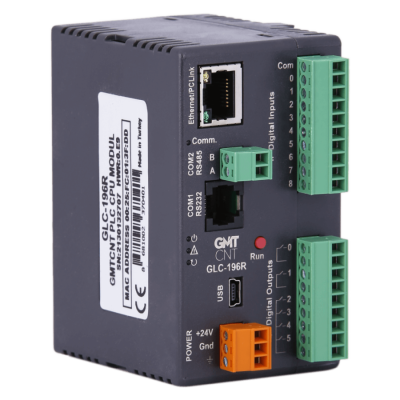 GMT GLC-196R 9 GİRİŞLİ/6 RÖLE ÇIKIŞLI 24VDC CPU MODÜLÜ - 1