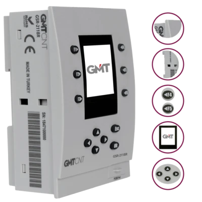 GMT GSR-164R GSR 164R 24VDC 6 GİRİŞ/4 ÇIKIŞ AKILLI RÖLE - 1