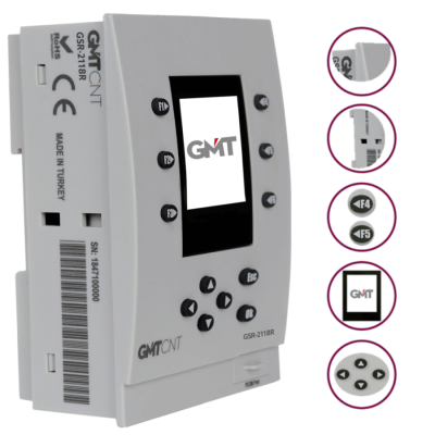 GMT GSR-2118R GSR 2118R 24 VDC 11 GİRİŞ/8 ÇIKIŞ AKILLI RÖLE - 1