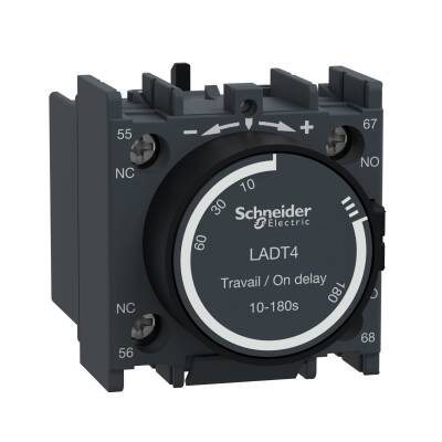 SCHNEIDER LADT4 LADT4 10-180 s ÇEK.GECİKMELİ ZAMAN RÖLESİ - 1