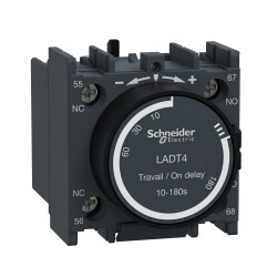 SCHNEIDER LADT4 LADT4 10-180 s ÇEK.GECİKMELİ ZAMAN RÖLESİ - SCHNEIDER