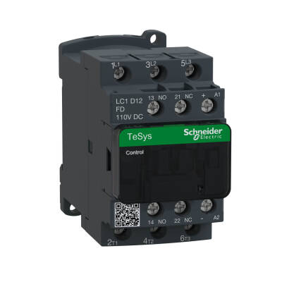 LC1D12FD 110 VDC 1NA+1NK 5,5 KW KONTAKTÖR - 1