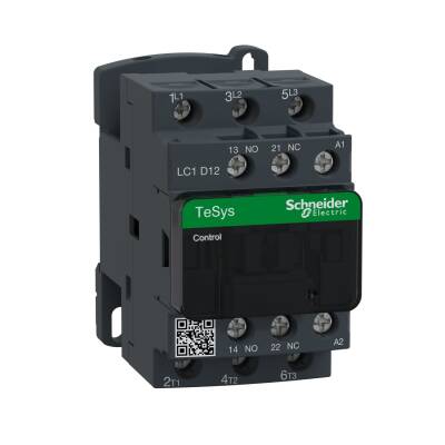 LC1D12Q7 380 VAC 1NA+1NK 5.5 KW KONTAKTÖR - 1