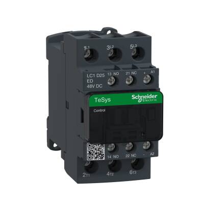 LC1D25ED 48 VDC 1NA+1NK 11 KW KONTAKTÖR - 1