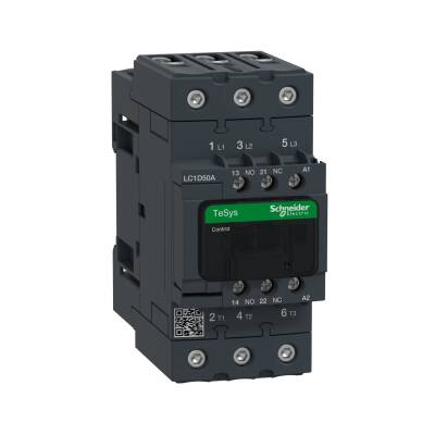 LC1D50AM7 220 VAC 1NA+1NK 22 KW KONTAKTÖR - 1