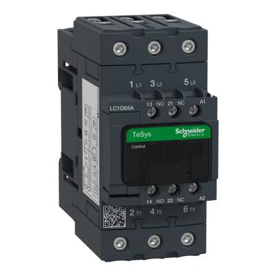 SCHNEIDER LC1D65AD7 TeSys D 50/60 Hz 3P 65A 42VAC KONTAKTÖR - 1
