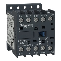 LC1K0910F7 110 VAC KONTAKTÖR VİDA BAĞLANTILI - SCHNEIDER