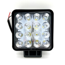 LED FAR LAMBA 48W KARE 16 LEDLI 8-110VDC 35MM - MESAN