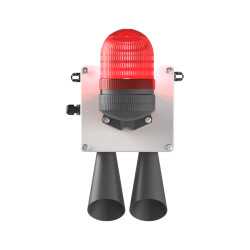 LED MULTİFONKSİYON 2X 43 SES SİREN MS 5805.1.12-24VAC/DC - MESAN