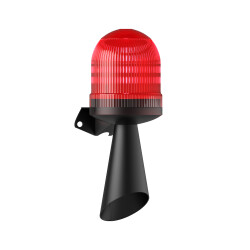 LED MULTİFONKSİYON 43 SES BORULU SİREN MS 5847.1.12-60VAC/DC - MESAN