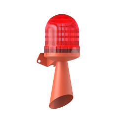 LED MULTİFONKSİYON 43 SES BORULU SİREN MS 5847.1.85-260VAC - MESAN